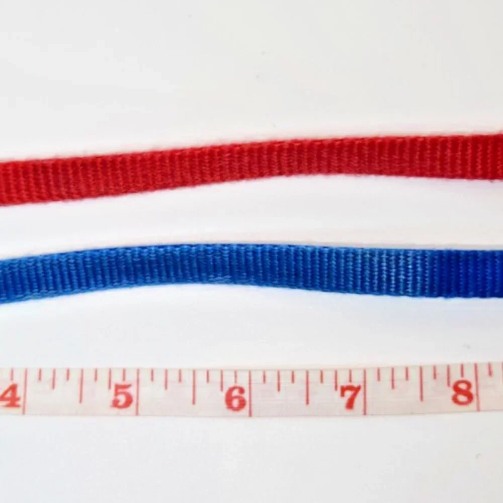 Two Small PetSmart Dog or Cat Collars. 1-Red & 1-Blue.